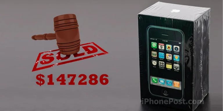First Generation iPhone Fetches Astonishing Price!